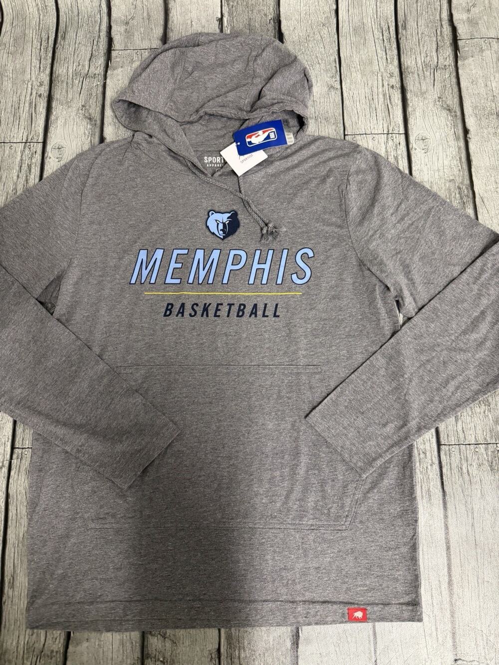 NWT Men’s Sportiqe Memphis Grizzlies Practice Shoot Around Tri-Blend Shirt Large